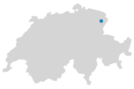 Schweizkarte: Wo ist Bühler?