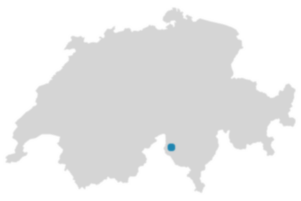 Schweizkarte: Wo ist Cerentino?