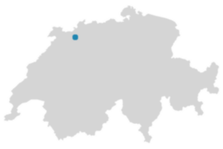 Schweizkarte: Wo ist Courchapoix?