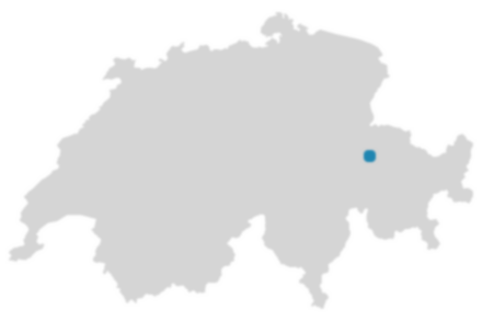 Schweizkarte: Wo ist Felsberg?