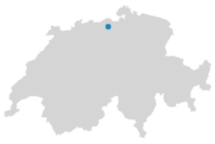 Schweizkarte: Wo ist Gebenstorf?