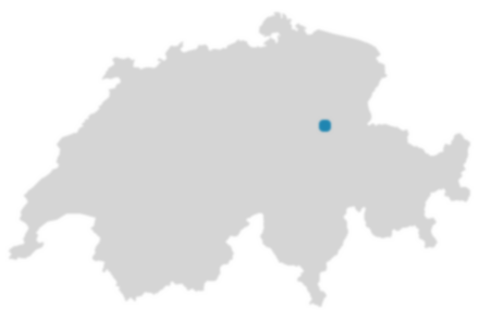 Schweizkarte: Wo ist Glarus?