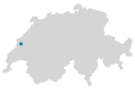 Schweizkarte: Wo ist Grandevent?