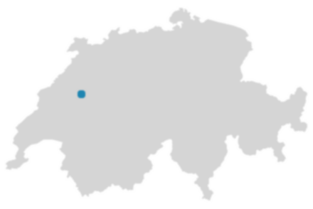 Schweizkarte: Wo ist Greng?