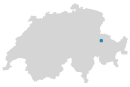 Schweizkarte: Wo ist Haldenstein?