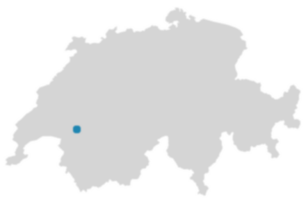 Schweizkarte: Wo ist Haut-Intyamon?