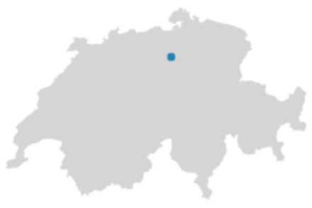 Schweizkarte: Wo ist Hedingen?