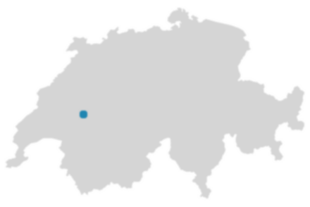 Schweizkarte: Wo ist La Roche?