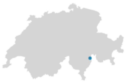 Schweizkarte: Wo ist Mesocco?