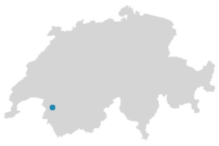 Schweizkarte: Wo ist Ollon?