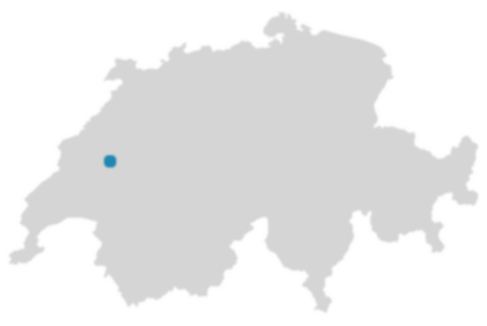 Schweizkarte: Wo ist Payerne?