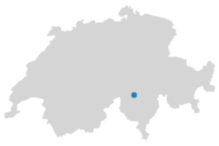 Schweizkarte: Wo ist Prato?