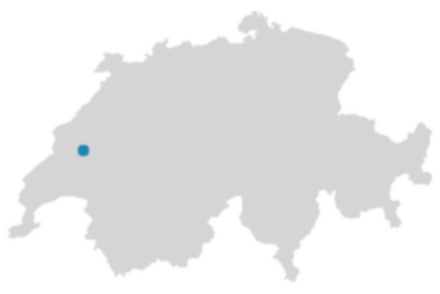 Schweizkarte: Wo ist Rovray?