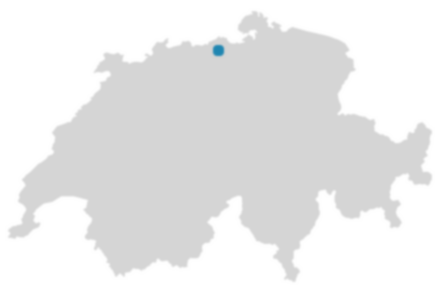 Schweizkarte: Wo ist Rüfenach?