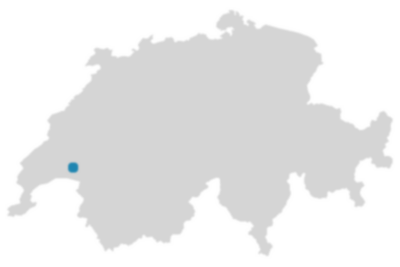 Schweizkarte: Wo ist Savigny?