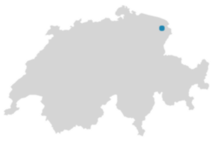 Schweizkarte: Wo ist Untereggen?