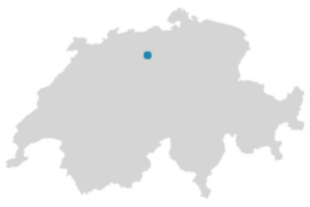 Schweizkarte: Wo ist Unterkulm?