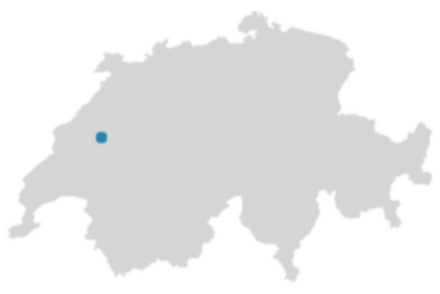 Schweizkarte: Wo ist Vallon?