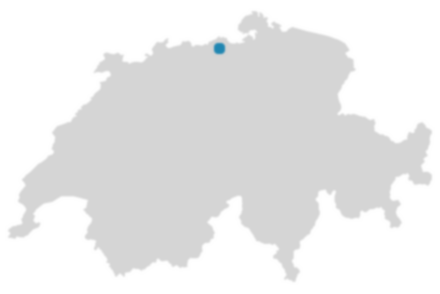 Schweizkarte: Wo ist Villigen?