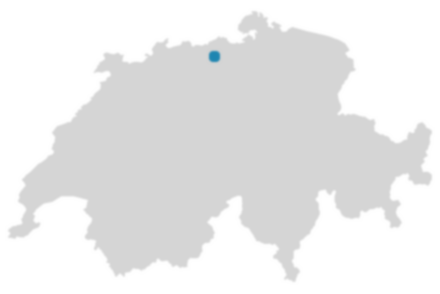Schweizkarte: Wo ist Villnachern?