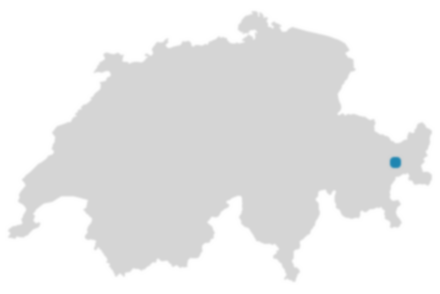 Schweizkarte: Wo ist Zernez?